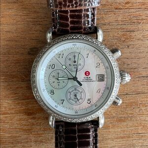Michele Watch CSX Diamond Chronograph